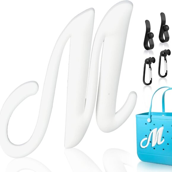 Letter Charms for Bogg Bag, Alphabet Lettering Accessories Compatible with Bogg - Picture 1 of 7